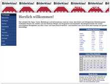 Tablet Screenshot of linuxnetz.de